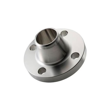 Merit Brass Co 304 Stainless Steel Class 150 Weld Neck Schedule 40 Bore Flange 6" Female A45140L-96